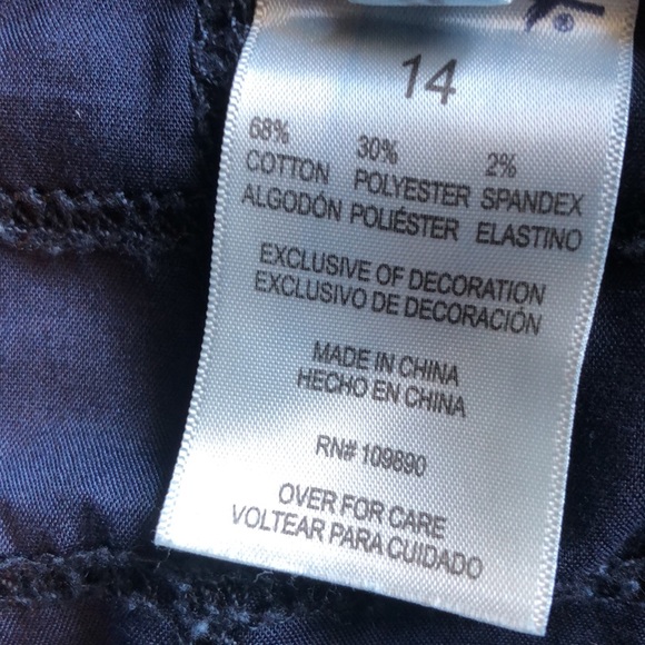 Women’s size 14 seven7 high rise skinny tummy less blue jeans - Picture 10 of 13